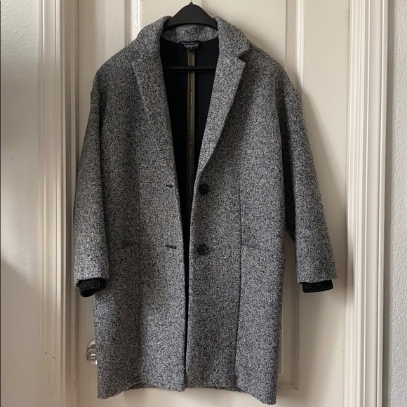 Topshop Jackets & Blazers - Topshop | Textured Cocoon Coat